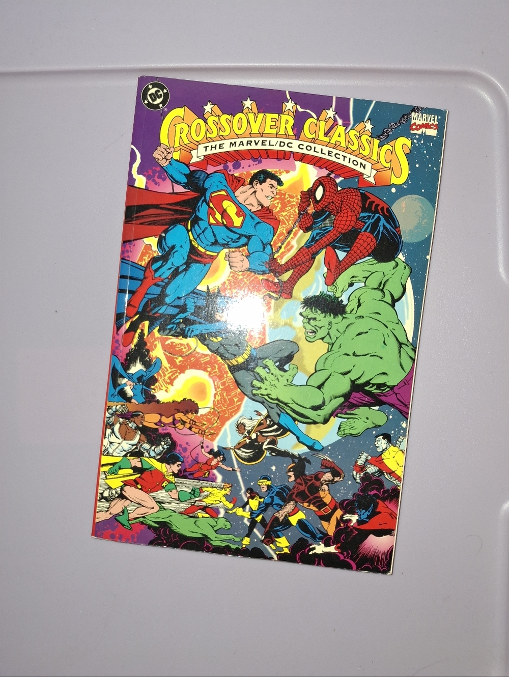 Crossover Classics The Marvel/DC Collection Comic Book - Colorful Cover